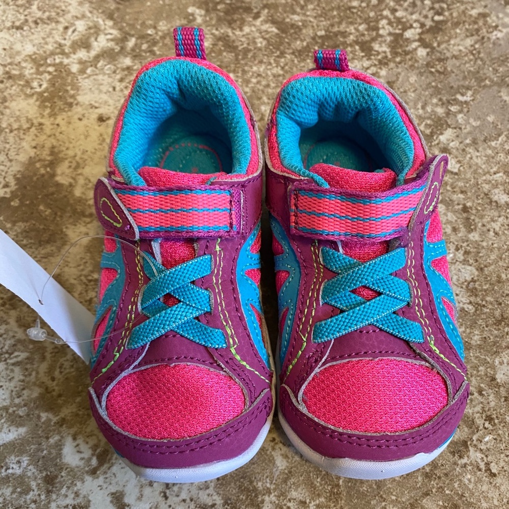 Stride Rite Baby Girl Sneakers NWT 5.5W